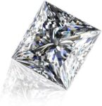 0.91 Ct Princess Cut Natural Diamond