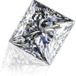 0.91 Ct Princess Cut Natural Diamond